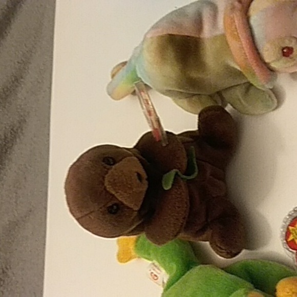 Bundle 4 Ty Beanie Babies with tags Retired rare excellent condition 1990's - Picture 3 of 5